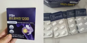 관절엔 콘드로이친 1200 건강기능식품